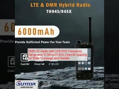 DMR-LTE-Radio mit UHF/VHF-Frequenzbereich und 12,5KHz/25KHz-Kanal-Abstand für breite Abdeckung und flexible