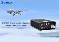 No Delay COFDM Transmitter , High Power Video Transmitter With Dual RJ45 Port