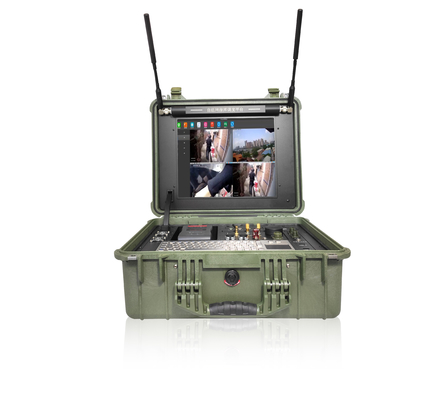 PB33 COFDM Mobile AD HOC Networking AES256 Verschlüsselung Batterie für CC angetrieben