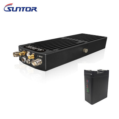 15-20KM 1.4GHz OFDM Brummen-Videoübermittler und Empfänger UAV-drahtloses DC 9~13V